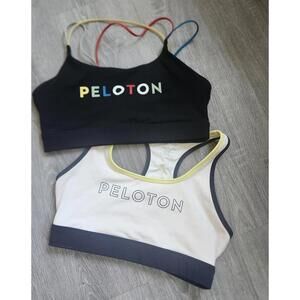 Peloton Sports Bra Womens M/L Racerback Yoga Athletic Activewear Set